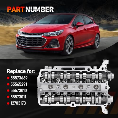 GDUKOP Upgrade Cylinder Head Assembly Compatible with Chevy Cruze Sonic Trax, Buick Encore 1.4L Turbo Models Replace for 55573669, 55565291, 55573010, 55573011, 25193622 - Image 3