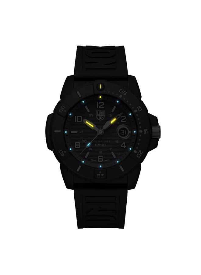 Luminox Men's Analog Round Shape Rubber Wrist Watch XS.3602.NSF - 45 Mm  - Image 2
