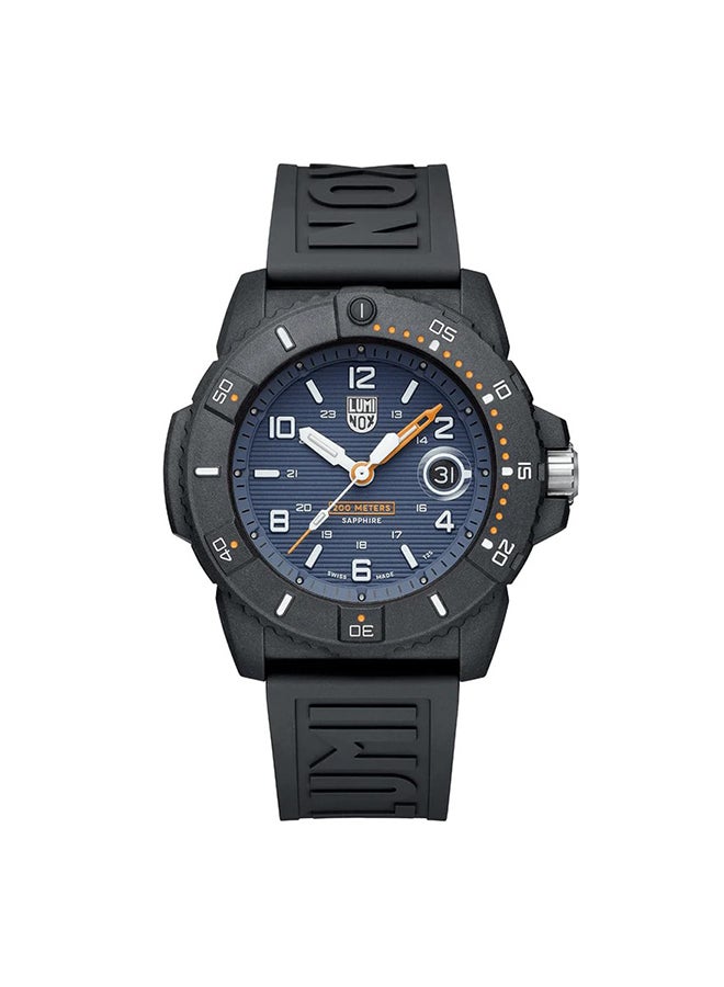 Luminox Men's Analog Round Shape Rubber Wrist Watch XS.3602.NSF - 45 Mm  - Image 1
