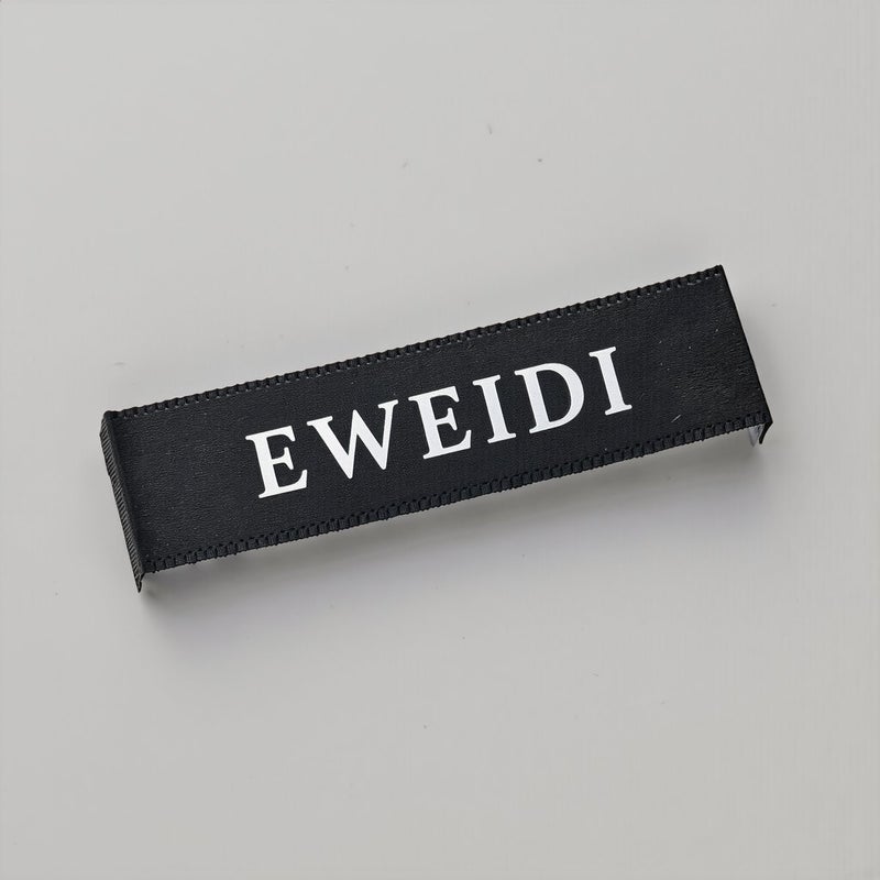 Clothing Fabric Labels Soft Printed Custom Woven Tags for Apparel Sewing - Image 5