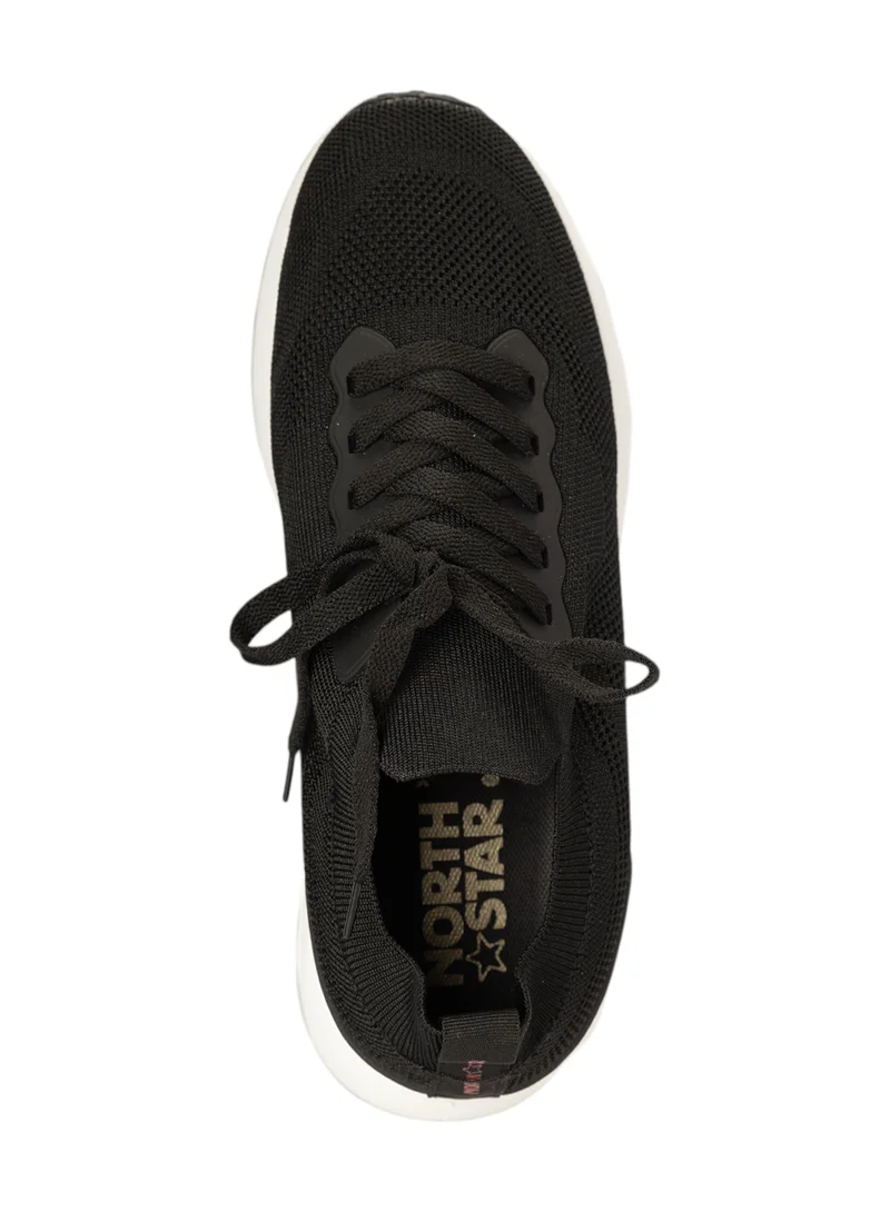 Bata Retro Mesh Upper Lace-Up Sneakers