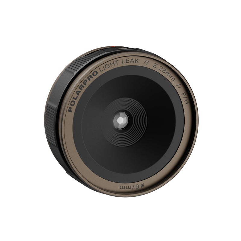 PolarPro LightLeak Lens 28mm Dispo Film Look for Digital Cameras Adjustable Light Leak Ring Fixed F11 Aperture Vintage Disposable Looks wSoft Focus Grain Lens Flares for Nikon Z Mount - Image 2