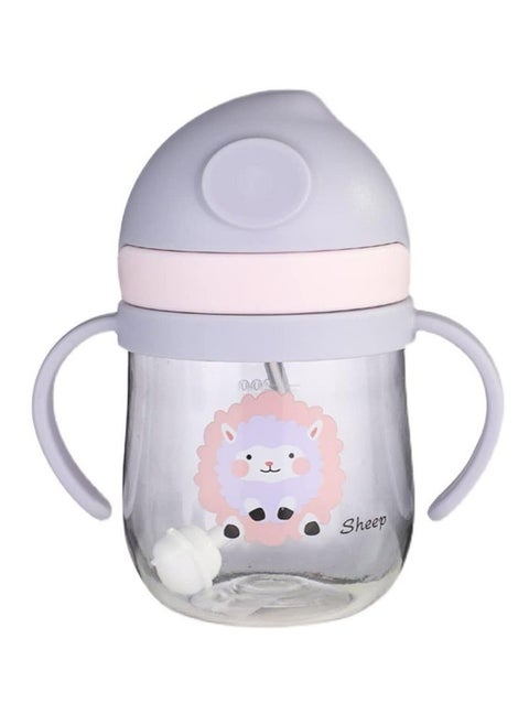Bottle Sippy Cups with Handle Graduated, 300ml Sippy Cups for Toddlers