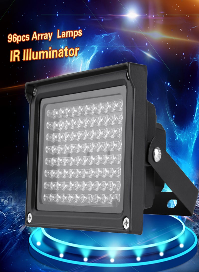 96 LEDS IR Illuminator Array Infrared Lamps Night Vision Outdoor Waterproof For CCTV Security Camera - Image 4