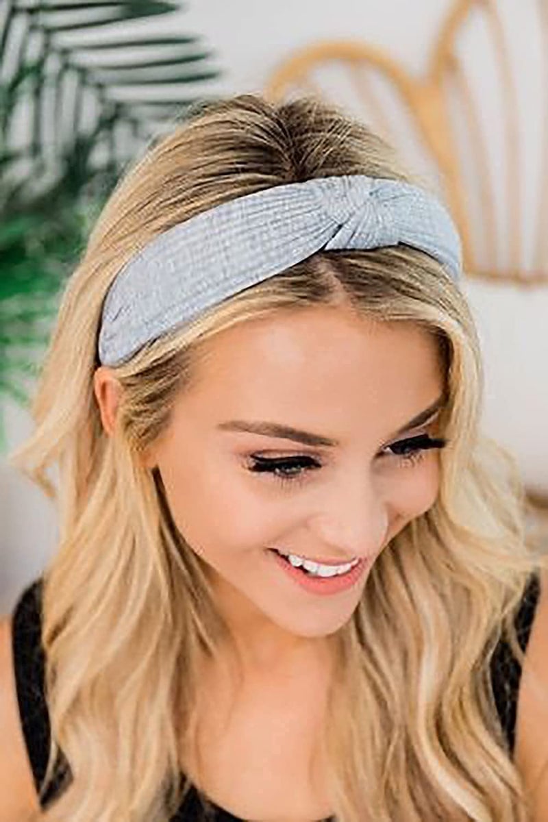 DRESHOW 8 Pack Knotted Headbands for Women Wide Turban Headband Yoga Exercise Ribbing Hair Hoop Hair Bands Accessories - Image 3