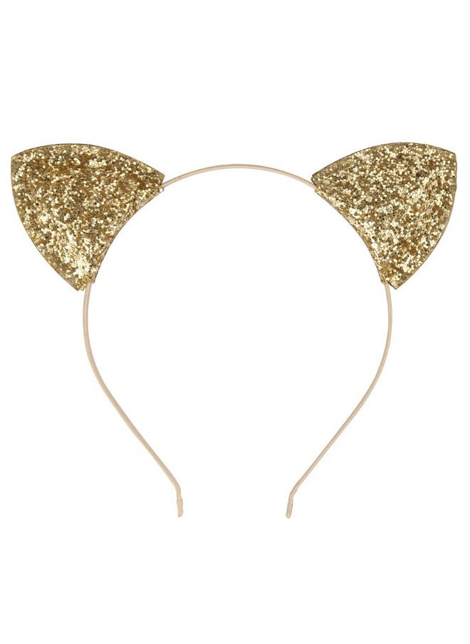 ZaneGear - Ears Headband Glitter Cat Ears Cat Ears Cute Cat Ears Glitter Hair Bands Cat Ears Headband For Daily Wearing And Party Decorationsone Sizepack Of 5 - Image 1