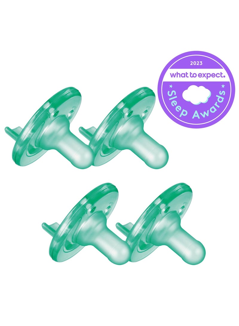Philips Avent Soothie Pacifier 03 Months Green 4 Pack Scf190 41 - Image 5