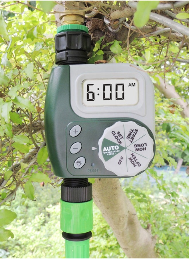 Generic - Automatic Watering Timer, Multifunctional Irrigation Timer for Automatic Irrigation System, Large Screen Water Timer with Sprinkler Controller Intelligent Automatic Watering for Plants - Image 1