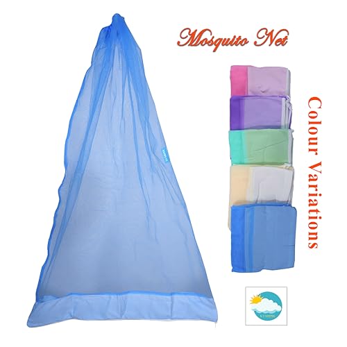 SJ Shine Hanging Cradle Mosquito Net for Cloth Cradle/Swing/Jhula/Thottil/Jhoola with Side Zip, Thottil Kosuvalai Mosquito Net for Baby Cradle Swing 0-2 Years (White) - Image 4