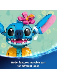 General Stitch toy building kits, Disney toys for 9-year-olds, buildable figures with ice cream cones, and fun birthday gifts for girls, boys, and enthusiasts  - Image 3
