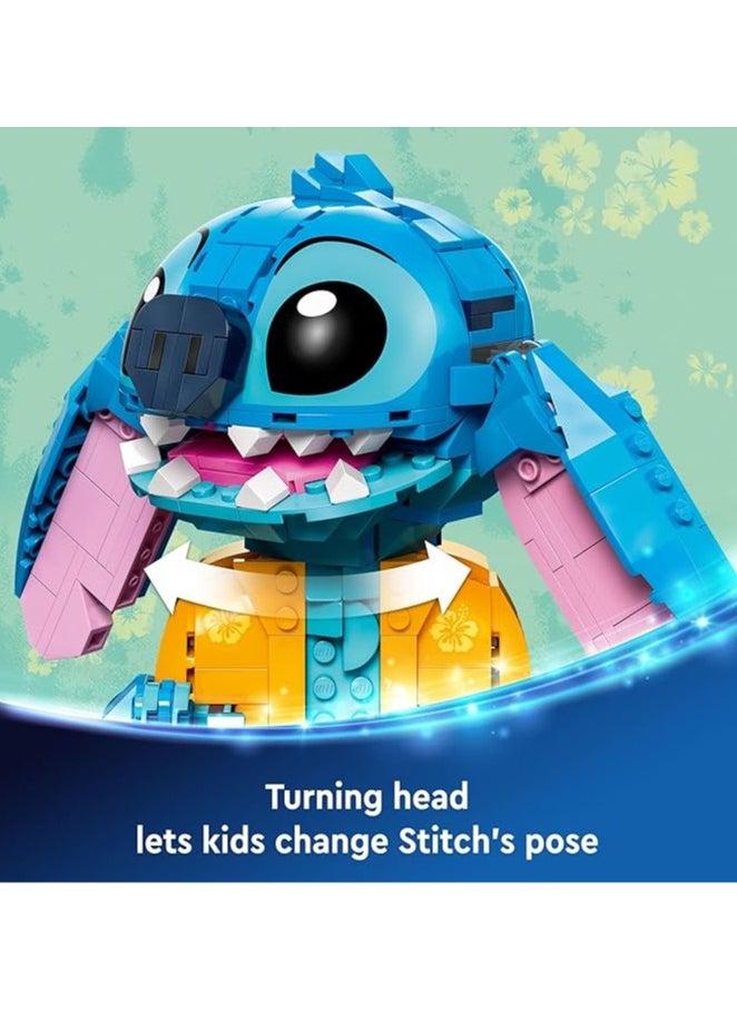 General Stitch toy building kits, Disney toys for 9-year-olds, buildable figures with ice cream cones, and fun birthday gifts for girls, boys, and enthusiasts  - Image 4