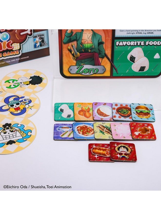 Kess One Piece: Luffy’S Bento Panic Game For Players Ages 10 & Up, Playtime 30 Mins, Anime, Quick To Learn, Feasting Fun: Lunch Is Served, With A Side Of Panic - Image 3