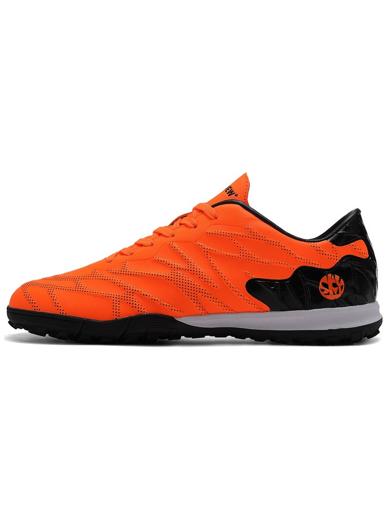 Sky View Men's And Women's Soccer Shoes Football Cleats Outdoor  Lace-Up Non-Slip Spikes IC/IN Boots Wide Training Sneaker  - Image 2