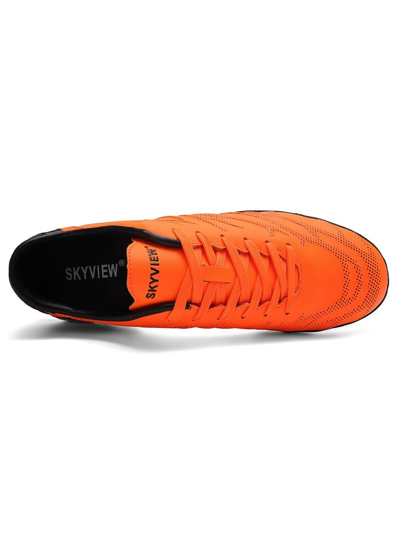 Sky View Men's And Women's Soccer Shoes Football Cleats Outdoor  Lace-Up Non-Slip Spikes IC/IN Boots Wide Training Sneaker  - Image 5