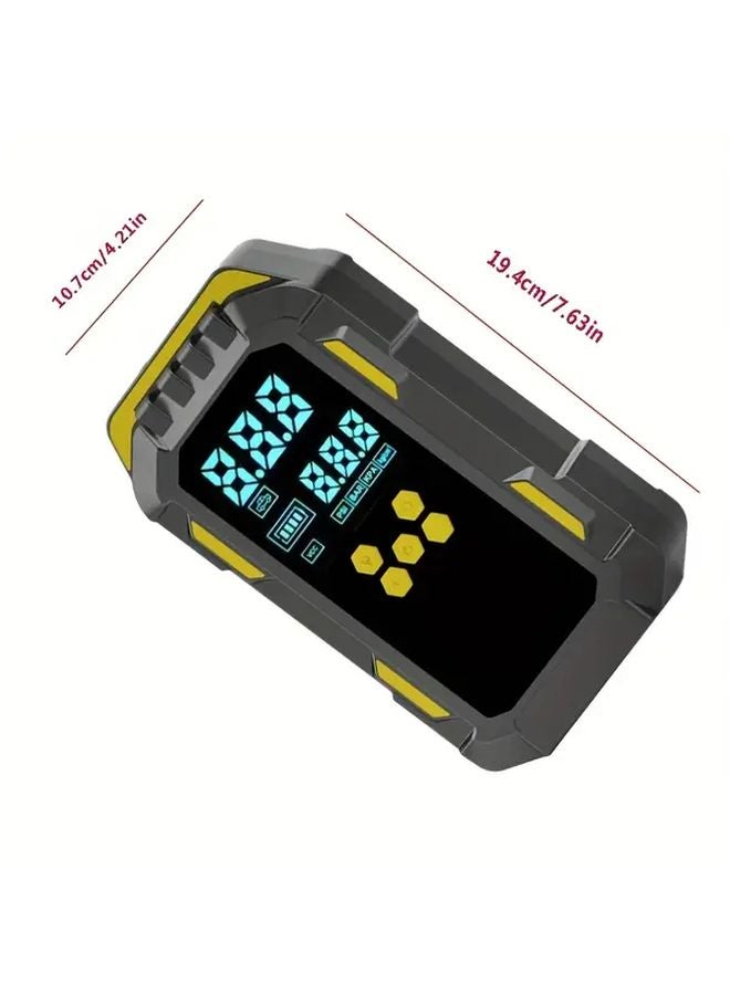 Top Version Multi Function Air Pump 5 In 1 Car Jump Starter With Digital Tire Inflator - Image 4