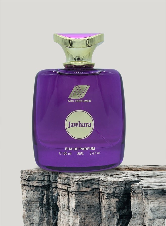 ARD PERFUMES Jawhara by Ard Perfumes – Women's EDP 100ml, Amber Musk Fragrance with Fresh Floral & Green Notes | Long Lasting Perfume Gift for Her - Image 1