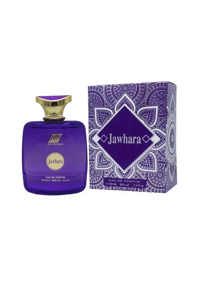 ARD PERFUMES Jawhara by Ard Perfumes – Women's EDP 100ml, Amber Musk Fragrance with Fresh Floral & Green Notes | Long Lasting Perfume Gift for Her