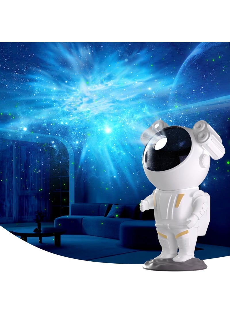 Happy Home Astronaut Galaxy Star Projector Night Light with Remote Control and Auto Shut Off Timer 45/90 Minutes, 360° Adjustable Nebula and Star Ceiling Wall Projector with 8 Lighting Modes, Decorative Night Lamp for Kids Bedroom Baby Room Party Game Room Relaxation and Home Decor - Image 5