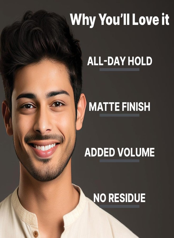 Allman ALL MAN Matte Dust Hair Styling Powder Adds Volume, Instant Hair Styling, All Day Hold With Hydrolyzed Keratin & Aloe Vera | Pack of 2 | 20g - Image 4