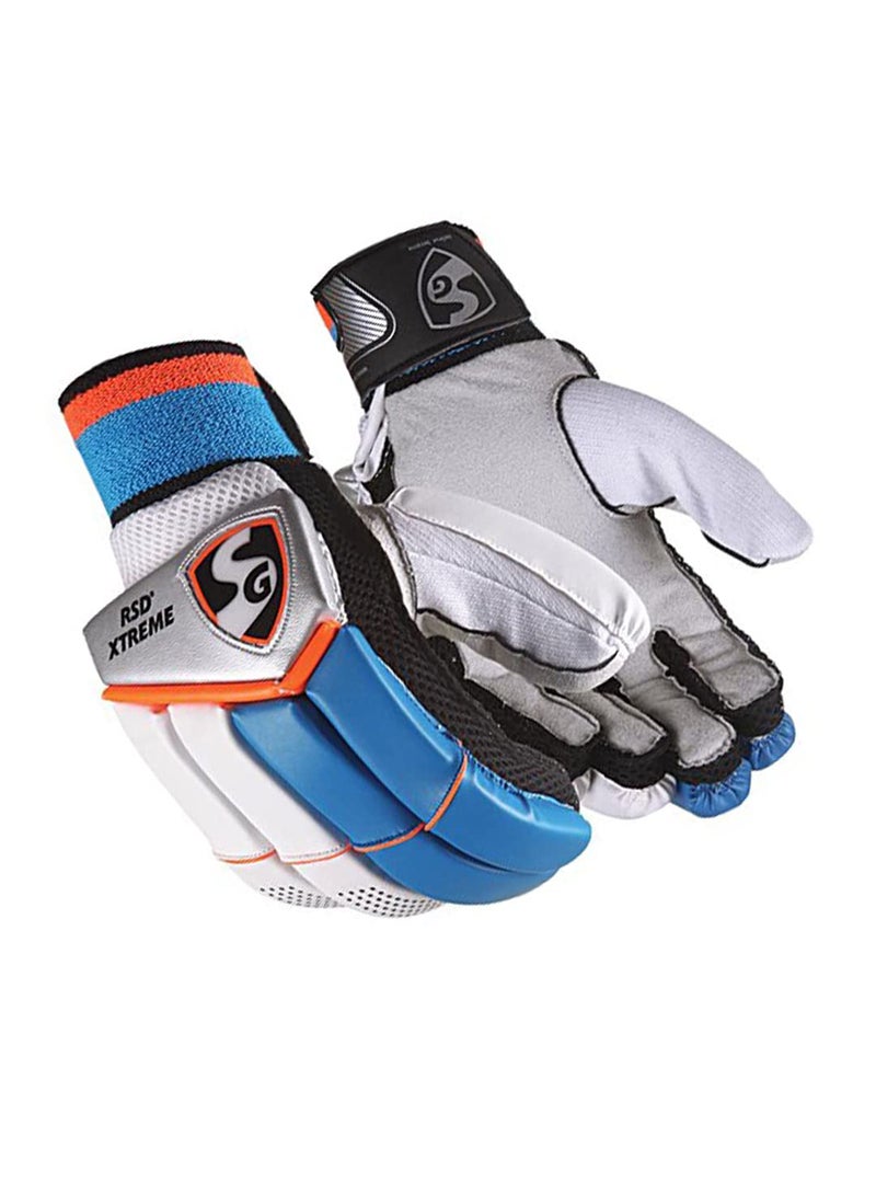 SG RSD Xtreme Cricket Batting Gloves | Size: Junior | For Left-Hand Batsman | Outdoor Sports | PVC | Sweatabsorption  - Image 3