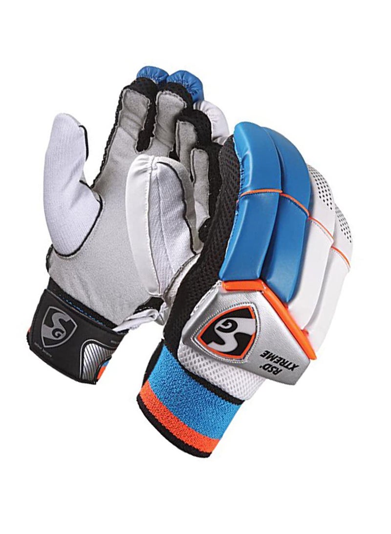 SG RSD Xtreme Cricket Batting Gloves | Size: Junior | For Left-Hand Batsman | Outdoor Sports | PVC | Sweatabsorption  - Image 2