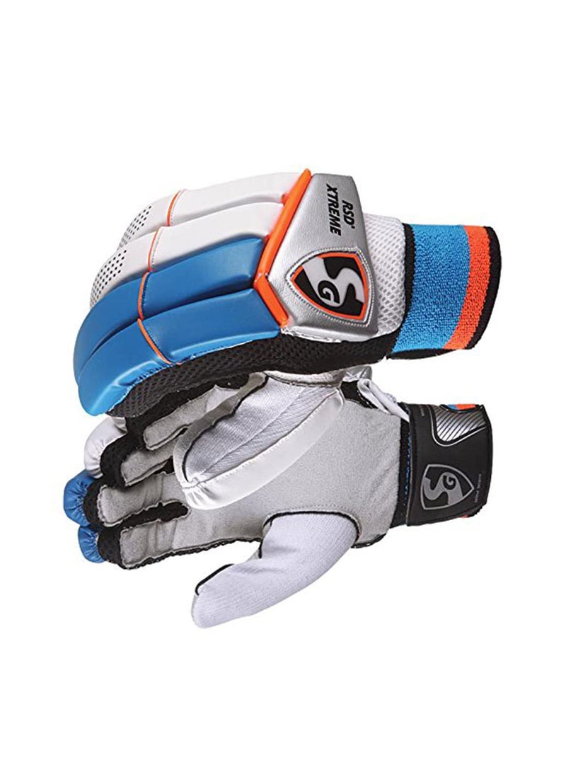 SG RSD Xtreme Cricket Batting Gloves | Size: Junior | For Left-Hand Batsman | Outdoor Sports | PVC | Sweatabsorption  - Image 5
