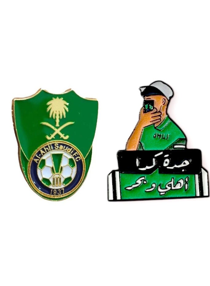 Metal Sticker with Sports Club Logo and Player Design – Unique and Stylish  - Image 1