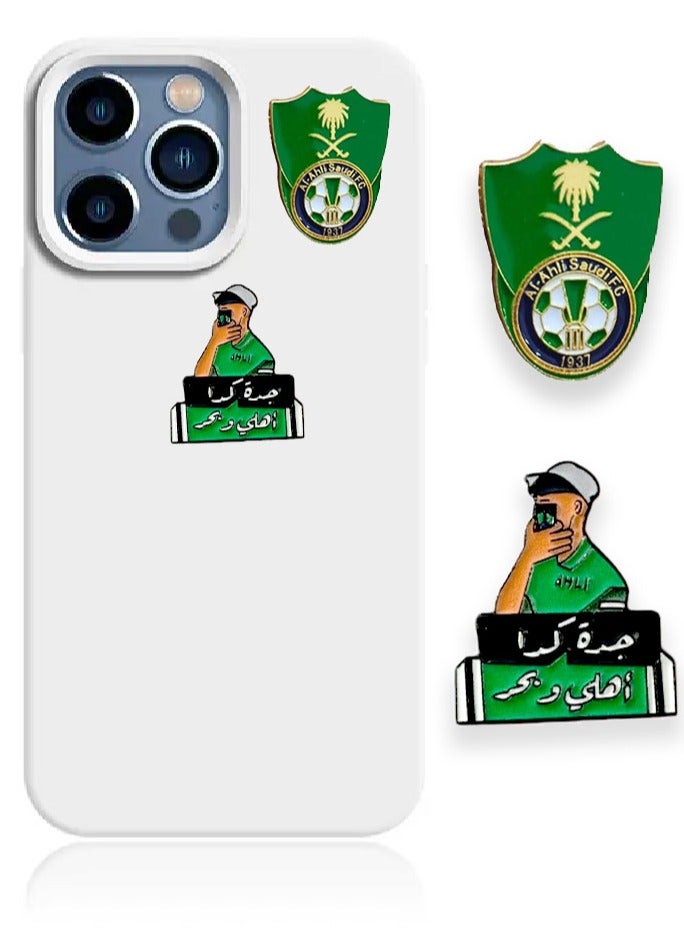 Metal Sticker with Sports Club Logo and Player Design – Unique and Stylish  - Image 5