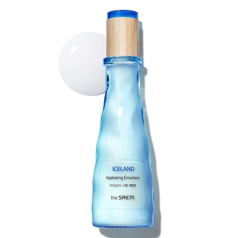 THESAEM Iceland Hydrating Emulsion 4,73 fl.oz. - Facial Emulsion for Intensive Hydration with Iceland Mineral Water - Face Moisturizer to Provide Mild Skin Moisture and Protection - Image 1