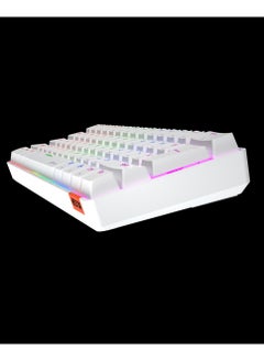 Meetion MT-MK005 60% Gaming Keyboard 12 Multimedia Shortcuts Keys With True Mechanical Fixed Shaft LED Backlight Brightness Adjustable Wired Anti-Ghosting Mechanical Keyboard For Windows And Mac White  - Image 5