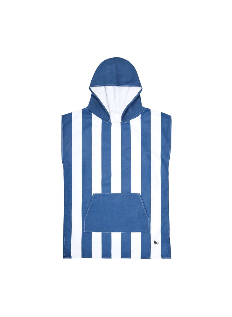 Dock & Bay Dock & Bay Poncho with Hood for Kids, Super Absorbent, Quick Dry Beach & Pool Towel, Compact & Lightweight - Age 4 to 7 - AGE 4 TO 7  - Image 2
