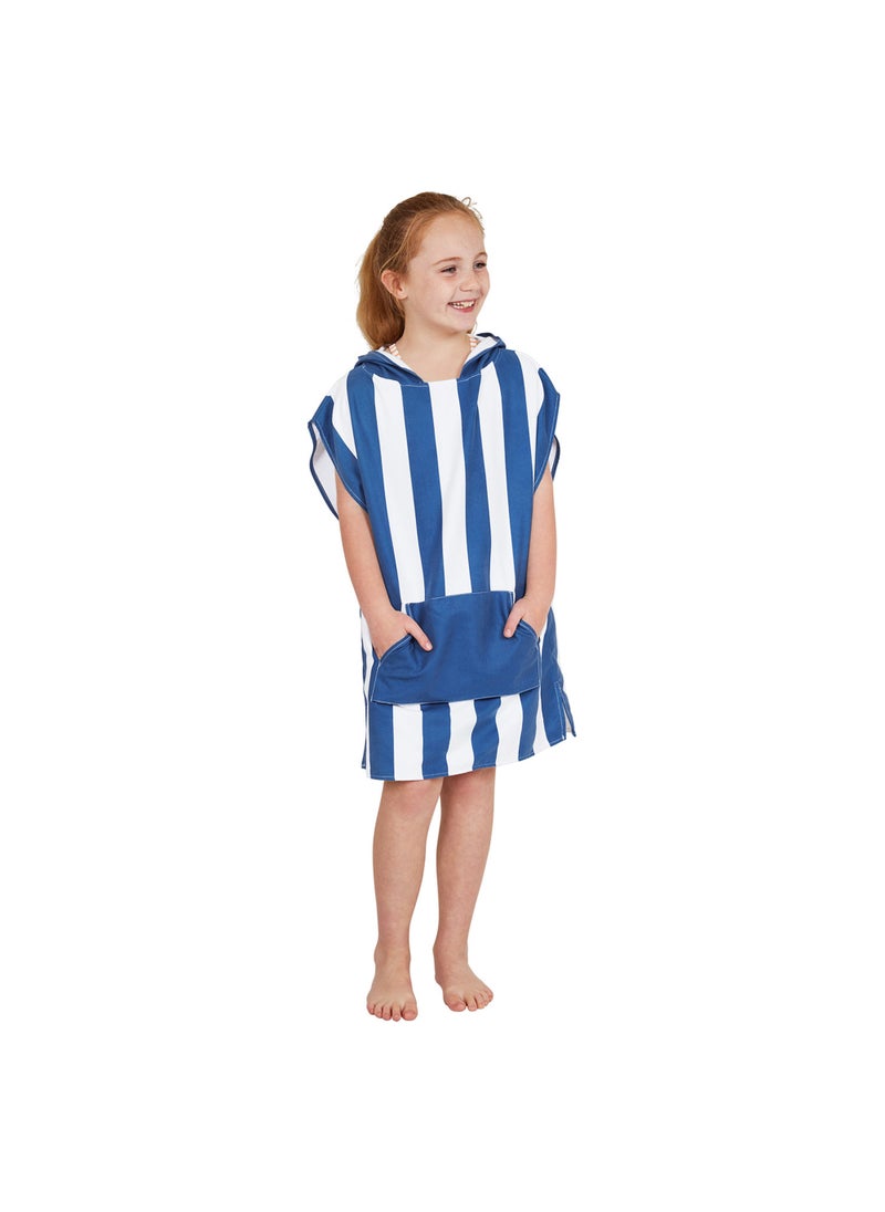 Dock & Bay Dock & Bay Poncho with Hood for Kids, Super Absorbent, Quick Dry Beach & Pool Towel, Compact & Lightweight - Age 4 to 7 - AGE 4 TO 7  - Image 4