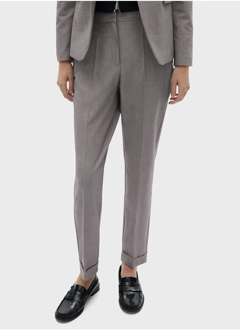 مانجو Straight Suit Trousers