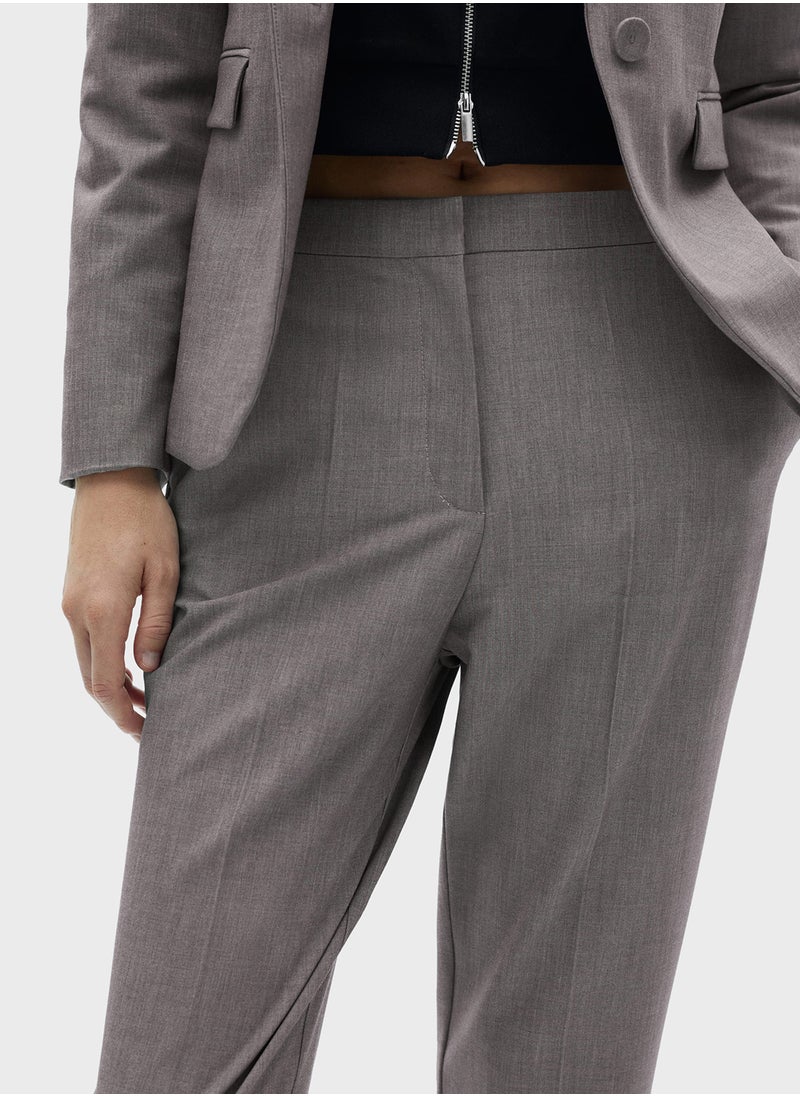 MANGO Straight Suit Trousers  - Image 3
