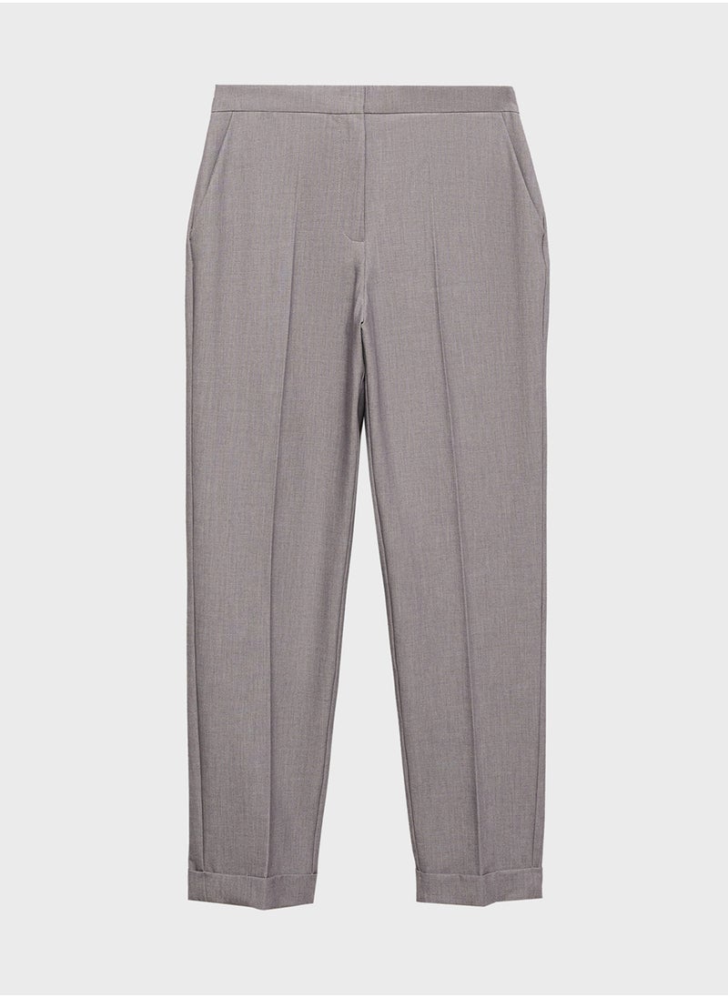 MANGO Straight Suit Trousers  - Image 5