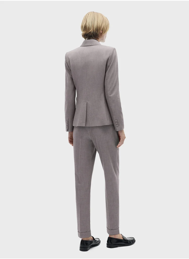 مانجو Straight Suit Trousers