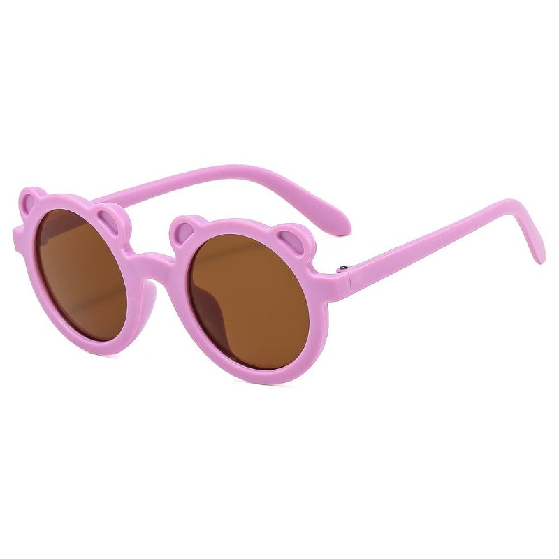 New Children'S Sunglasses, Fashionable Polarized Cute Cartoon Personalized Sunglasses, Baby Style Anti-Uv Sun Visors - Image 1