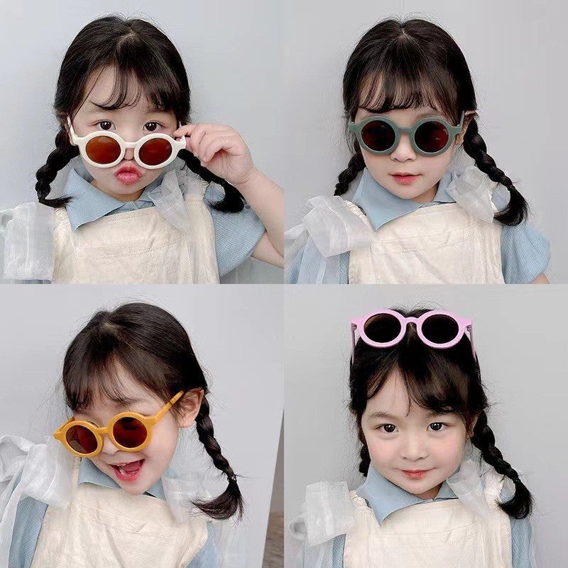 New Children'S Sunglasses, Fashionable Polarized Cute Cartoon Personalized Sunglasses, Baby Style Anti-Uv Sun Visors - Image 3