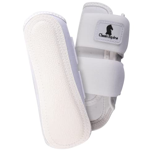 Classic Equine AirWave Classic Splint Boots, Front (White, Medium) - Image 5