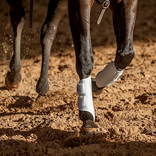 Classic Equine AirWave Classic Splint Boots, Front (White, Medium) - Image 2