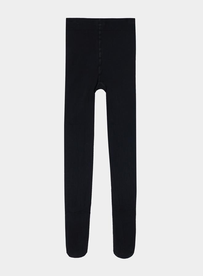 Styli Girls Black Plain Stockings - Image 1