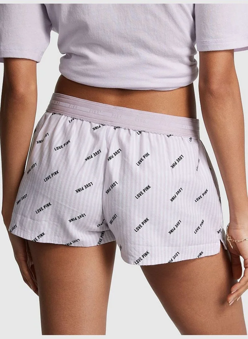 Victoria's Secret Flannel Boxy Pajama Shorts