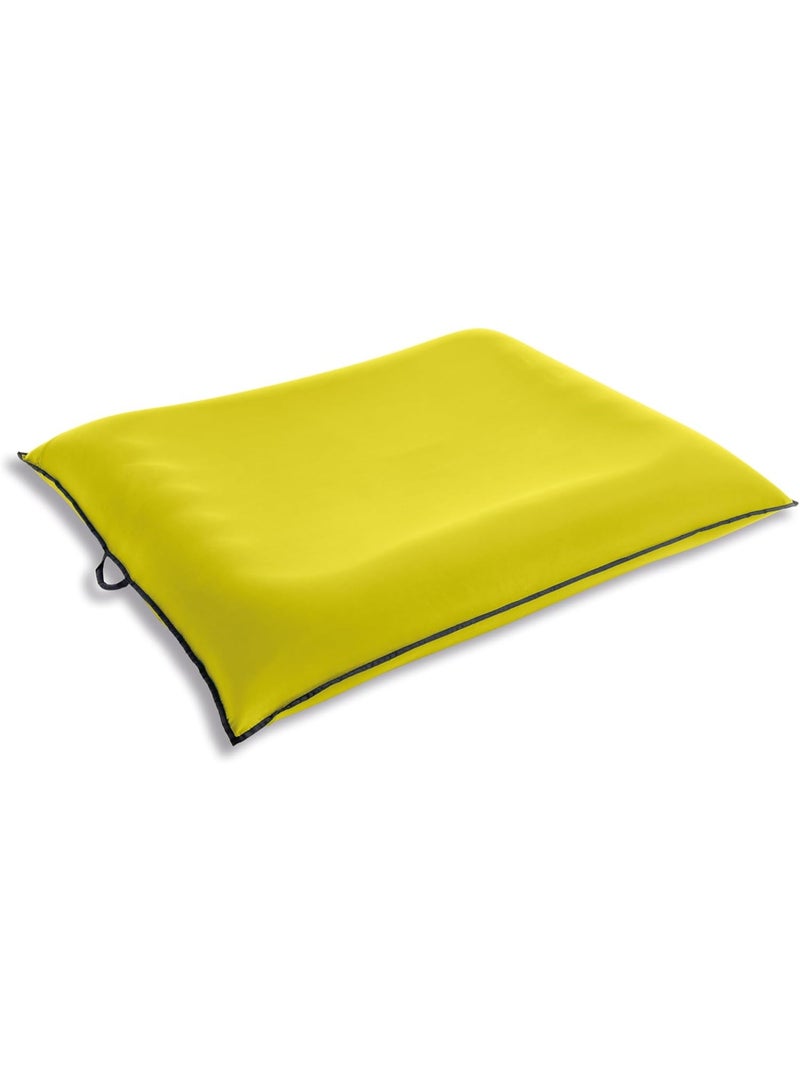 INTEX Luxe Lounge Inflatable Pool Mat: Removable Fabric Cover – 2 Soft Handles – 440 Weight Capacity – 78" x 62" – One Mat, Color May Vary - Image 5