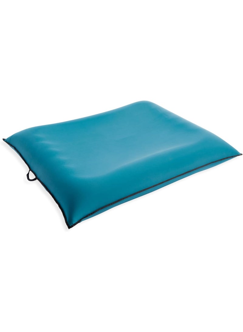INTEX Luxe Lounge Inflatable Pool Mat: Removable Fabric Cover – 2 Soft Handles – 440 Weight Capacity – 78" x 62" – One Mat, Color May Vary - Image 4