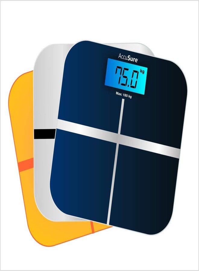 AccuSure ميزان AccuSure المصمم باللون الأزرق - Image 1