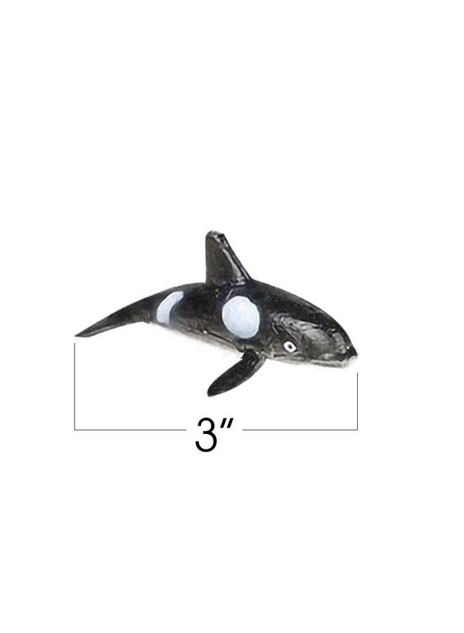 ArtCreativity Dolphins & Whales In Mesh Bag, Pack Of 12 Sea Creature Figurines In Assorted Designs, Bath Water Toys For Kids, Ocean Life Party Décor, Party Favors For Boys And Girls - Image 4