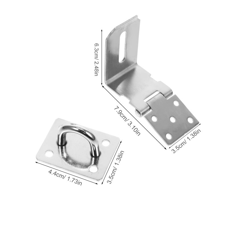 Latch Lock for Secure Doors and Windows with Durable 304 Stainless Steel Construction - Image 2