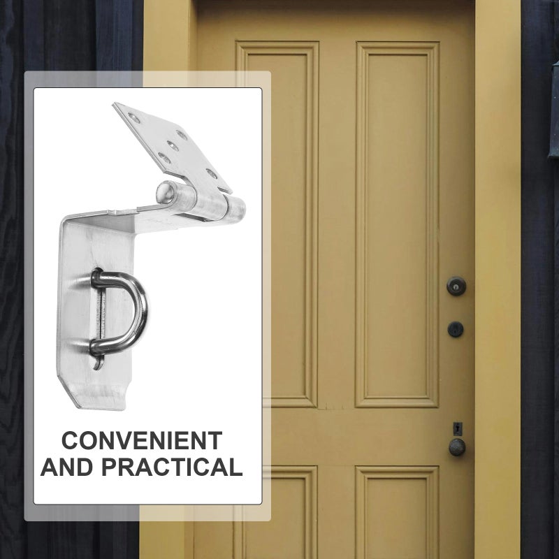 Latch Lock for Secure Doors and Windows with Durable 304 Stainless Steel Construction - Image 4