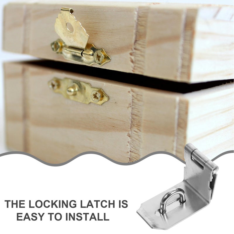 Latch Lock for Secure Doors and Windows with Durable 304 Stainless Steel Construction - Image 5