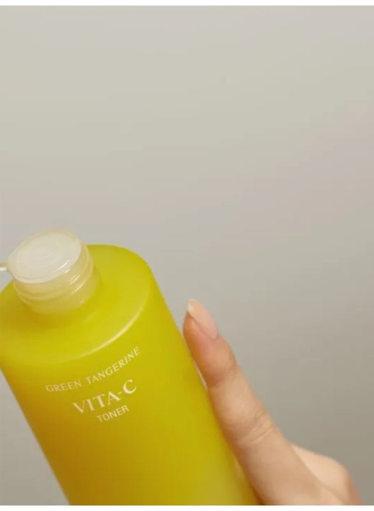 حل البقع الداكنة وبشرة الزجاج – تونر فيتامين C من اليوسفي الأخضر من Goodal - Image 2